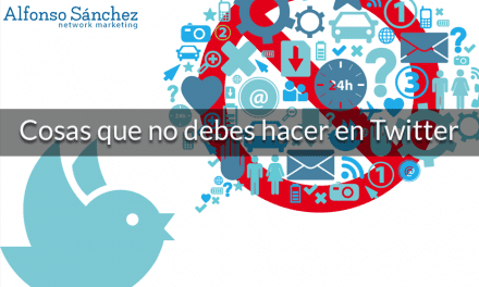 Cosas que no debes hacer en Twitter